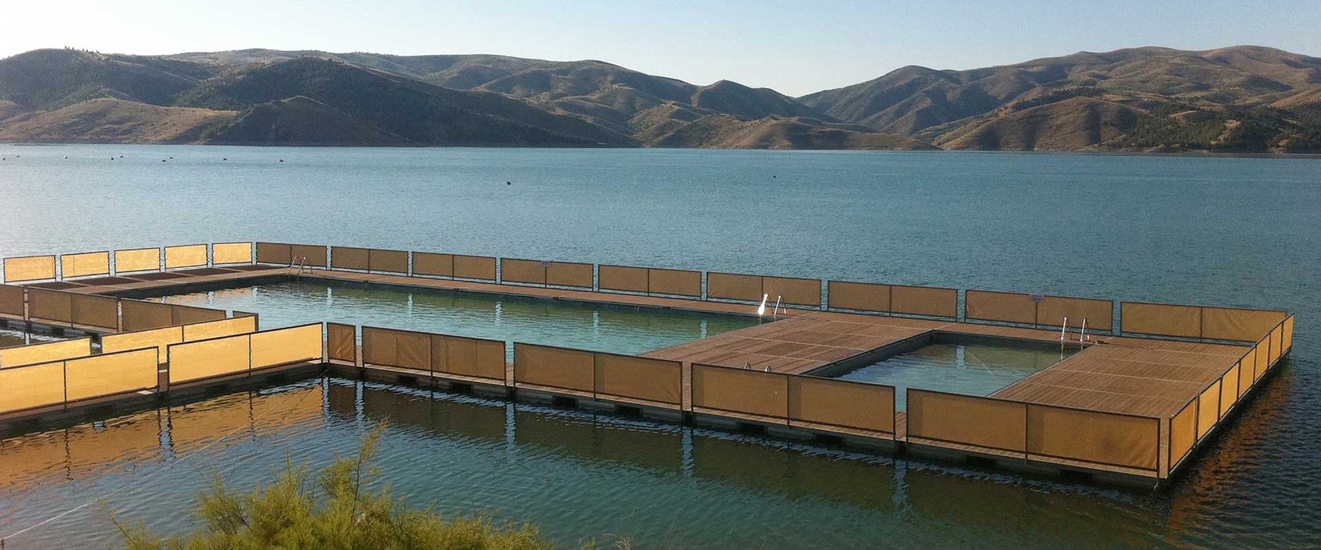 Yüzer Yüzme Havuzu Kolaj 2